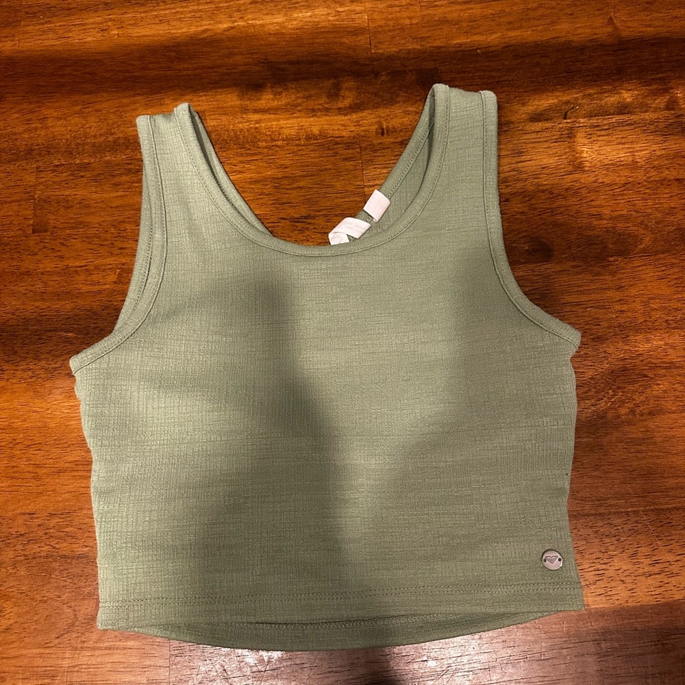 Roxy, cross-back tank top